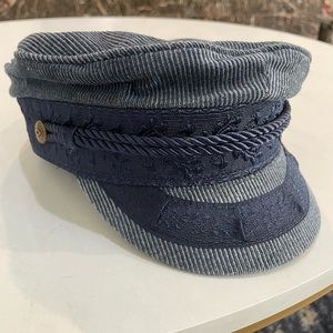 Brixton Albany Cap Dark Blue Size M